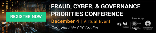 Conference on Fraud, Cyber, & Governance Priorities